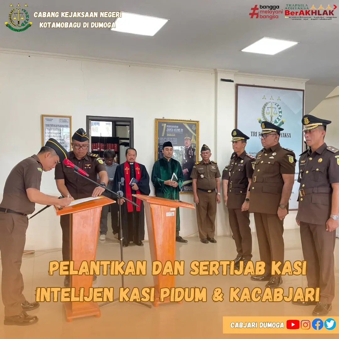 Serah Terima Jabatan